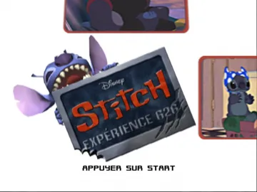 Disney's Stitch - Experiment 626 (Korea) screen shot title